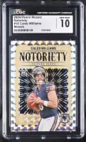 Caleb Williams 2024 Panini Mosaic Notoriety Mosaic #18 (CGC 10) at PristineAuction.com