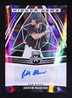 Jakob Marsee 2022 Elite Extra Edition Hidden Gems Autographs Black #15 RC at PristineAuction.com