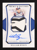William Byron 2021 Panini National Treasures Premium Patches #3 #16/25 at PristineAuction.com