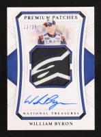 William Byron 2021 Panini National Treasures Premium Patches #3 #22/25 at PristineAuction.com