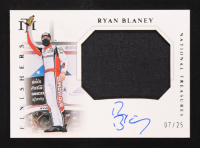 Ryan Blaney 2021 Panini National Treasures Finishers Autographs #1 #07/25 at PristineAuction.com