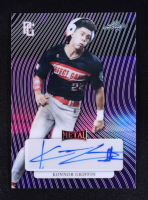 Konnor Griffin 2023 Leaf Perfect Game All-American Classic Purple Autographs #MAKG1 #5/25 RC at PristineAuction.com