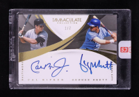 Cal Ripken / George Brett 2018 Immaculate Collection Immaculate Dual Autographs #10 #1/7 at PristineAuction.com