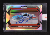 John Hunter Nemechek 2023 Panini Prizm Signatures Prizms Silver #100 at PristineAuction.com