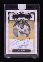 T.J. Watt 2021 Panini One One Man Show Autographs #177 #24/49 at PristineAuction.com