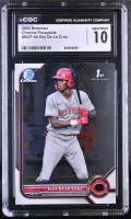 Elly De La Cruz 2022 Bowman Chrome Prospects #BCP-50 RC (CGC 10) at PristineAuction.com