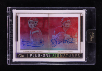 Patrick Mahomes II / Joe Montana 2021 Panini One Plus One Signatures Holo Gold #154 #1/3 at PristineAuction.com