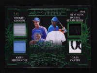 Dwight Gooden / Darryl Strawberry / Keith Hernandez / Gary Carter 2025 Leaf ITG Used Sports TO the Victor Goes the Spoils Green #VS14 #2/3 at PristineAuction.com