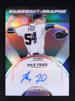 Max Fried 2019 Panini Prizm Game Ball Graphs #12 at PristineAuction.com