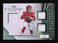 Patrick Mahomes II 2025 Leaf ITG Used Sports Gate Attraction Green #GA30 #3/3 at PristineAuction.com