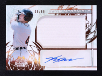 Kevin McGonigle 2024 Leaf Trinity Bronze Foil Autograph Swatches #PAKMG #56/99 RC at PristineAuction.com