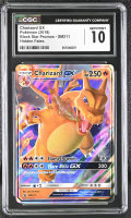 Charizard GX 2019 Pokemon Sun and Moon Hidden Fates Tins #SM211 (CGC 10) at PristineAuction.com