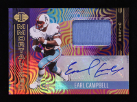 Earl Campbell 2021 Panini Illusions Immortalized Jersey Autographs #12 #33/35 at PristineAuction.com