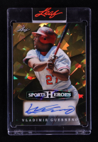 Vladimir Guerrero 2026 Leaf Sports Heroes Autographs Crystal Gold #BAVG1 #1/1 at PristineAuction.com