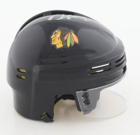 Duncan Keith Signed Blackhawks Mini Helmet (Schwartz) at PristineAuction.com