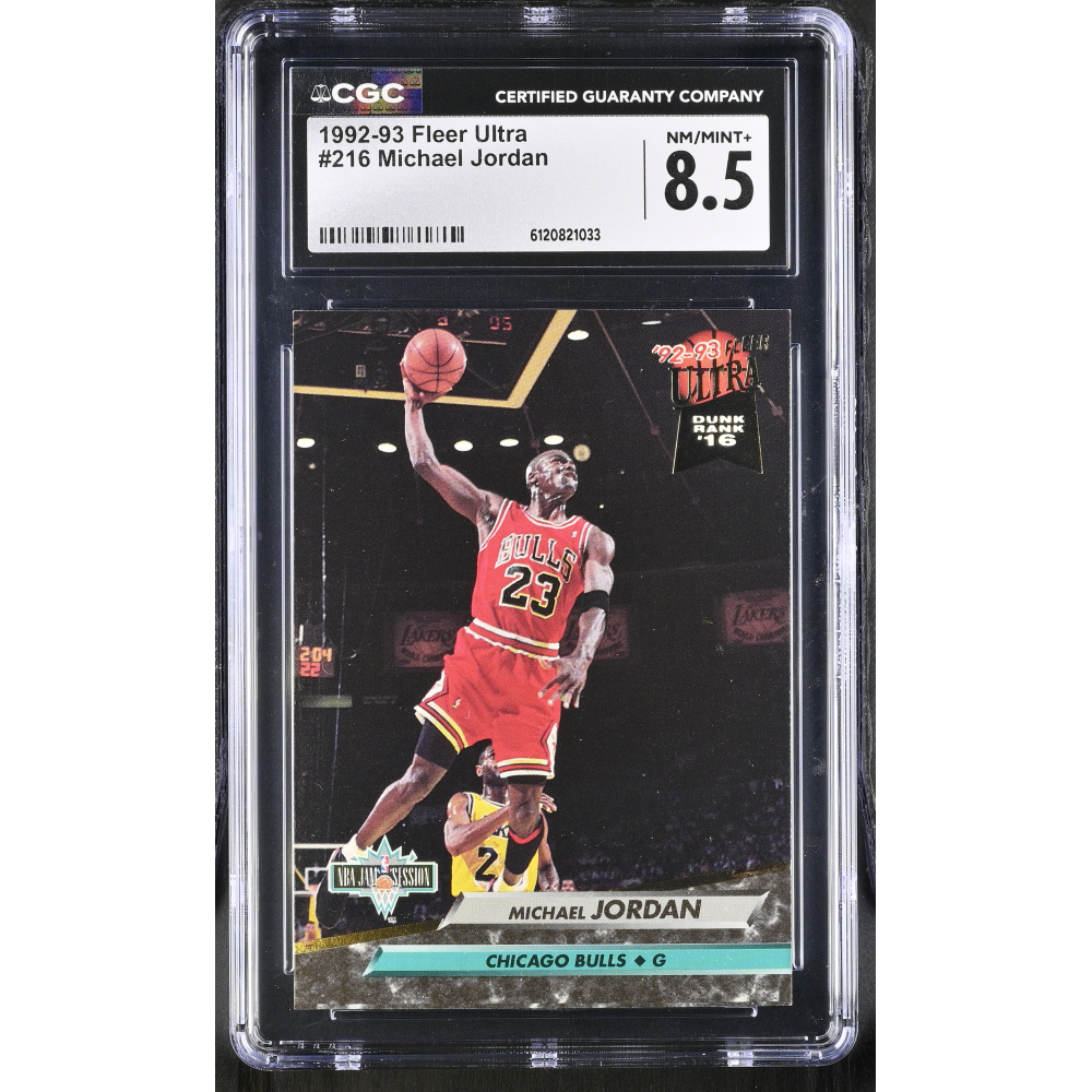Michael Jordan 1992-93 Fleer Ultra #216 (CGC 8.5) at PristineAuction.com
