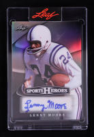 Lenny Moore 2026 Leaf Sports Heroes Autographs Prismatic Silver #BALM1 #2/9 at PristineAuction.com