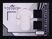 Barry Bonds 2025 Leaf ITG Used Sports Gate Attraction Blue #GA2 #14/55 at PristineAuction.com