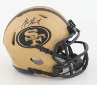 Garrison Hearst Signed 49ers Rave Alternate Speed Mini Helmet (Schwartz) at PristineAuction.com