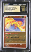 Moltres 2023 Pokemon Card Game Scarlet & Violet 151 Enhanced Expansion Japanese Poke Ball Reverse Holo #146 (CGC 10 | Black Label) at PristineAuction.com