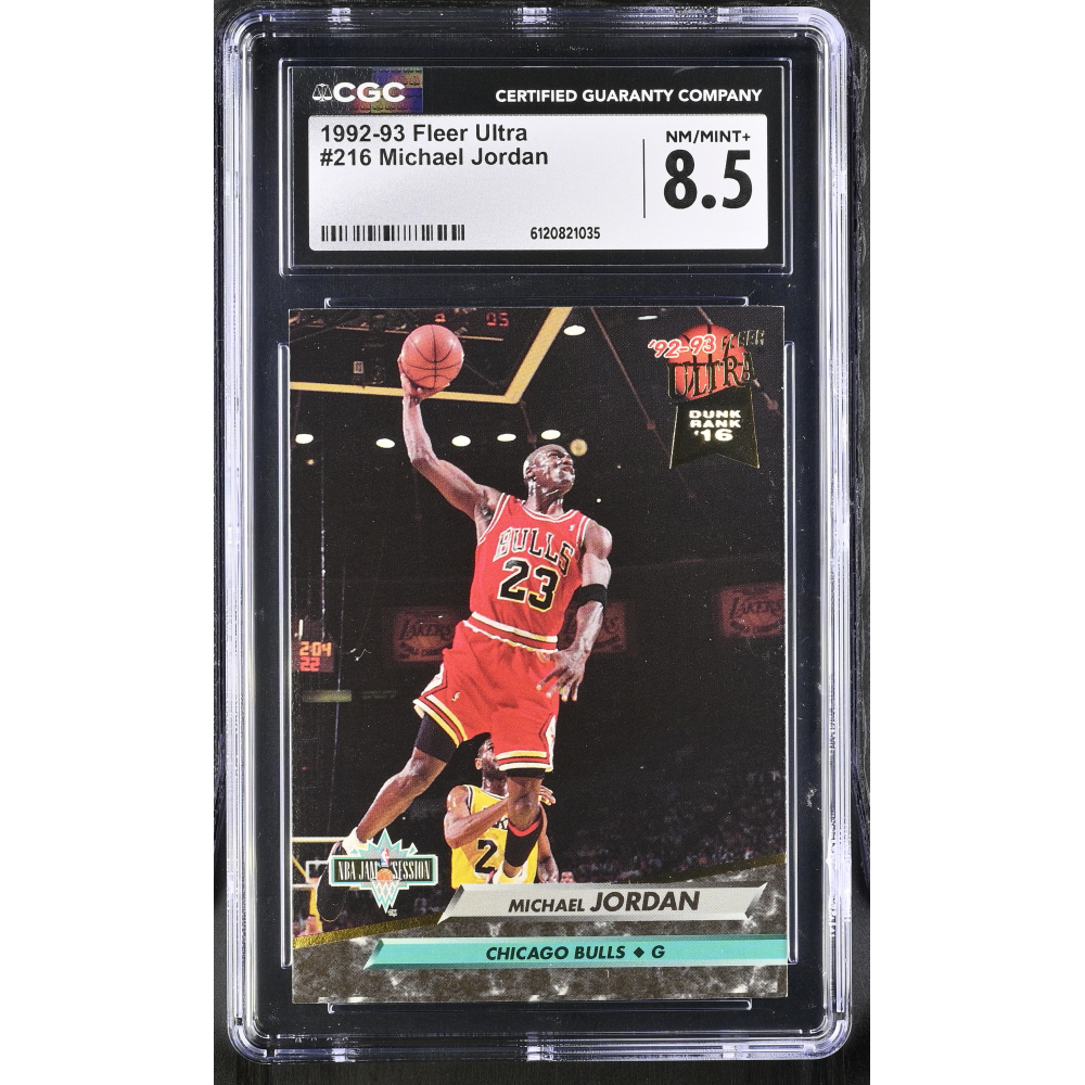 Michael Jordan 1992-93 Fleer Ultra #216 (CGC 8.5) at PristineAuction.com