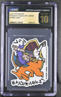 Leon & Charizard 2025 Pokemon Trainers Pt.1 B-Side Label (CGC 10 | Black Label) at PristineAuction.com