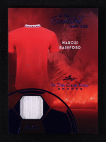 Marcus Rashford 2025 Leaf ITG Used Sports In the Beautiful Game Used Blue #BU14 #65/65 at PristineAuction.com