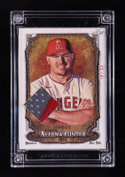 Mike Trout 2025 Jersey Fusion Player-Worn Swatch #MT14U #19/25 at PristineAuction.com