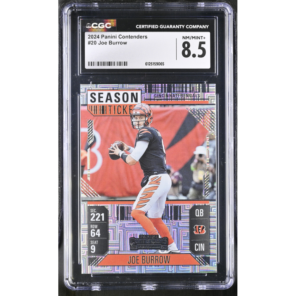 Joe Burrow 2024 Panini Contenders #20 (CGC 8.5) at PristineAuction.com