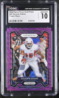 Davante Adams 2024 Panini Prizm Draft Picks Purple Wave #66 (CGC 10) at PristineAuction.com