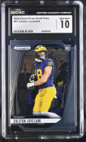 Colston Loveland 2025 Panini Prizm Draft Picks #67 RC (CGC 10) at PristineAuction.com