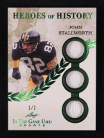 John Stallworth 2025 Leaf ITG Used Sports Heroes of History Green #HH89 #1/2 at PristineAuction.com
