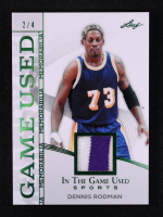 Dennis Rodman 2025 Leaf ITG Used Sports Game Used Memorabilia Green #GM10 #2/4 at PristineAuction.com