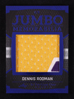 Dennis Rodman 2025 Leaf ITG Used Sports Jumbo Memorabilia Blue #JM11 #4/8 at PristineAuction.com