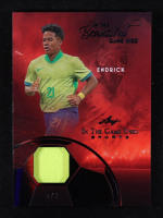 Endrick 2025 Leaf ITG Used Sports In the Beautiful Game Used Black #BU5 #2/3 at PristineAuction.com