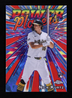 Nick Kurtz 2025 Topps Chrome Power Players #PP30 RC at PristineAuction.com