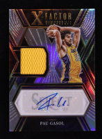 Pau Gasol 2022-23 Select X-Factor Memorabilia Signatures #20 #74/99 at PristineAuction.com