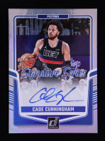 Cade Cunningham 2024-25 Donruss Signature Series #4 at PristineAuction.com