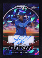 Josue De Paula 2025 Leaf Baseball Nation A New Dawn Blue Crystal Autographs #NAJDP #3/7 RC at PristineAuction.com