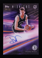 Danny Wolf 2025-26 Topps Midnight Rookie Horizon Signatures Dusk #RHSDW #29/75 RC at PristineAuction.com