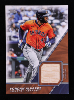 Yordan Alvarez 2026 Topps Major League Materials #MLMYA at PristineAuction.com