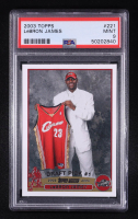 LeBron James 2003-04 Topps #221 RC (PSA 9) at PristineAuction.com