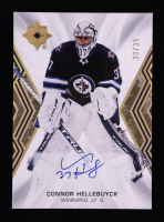 Connor Hellebuyck 2021-22 Ultimate Collection Autographs Gold #10 #30/35 at PristineAuction.com