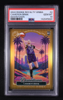 Cameron Brink 2024-25 Panini Instant Rookie Royalty WNBA One and One Downtown #2 RC (PSA 10) at PristineAuction.com