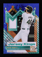 Nick Kurtz 2025 Donruss Prospect Jersey Kings Blue Ice #10 RC at PristineAuction.com