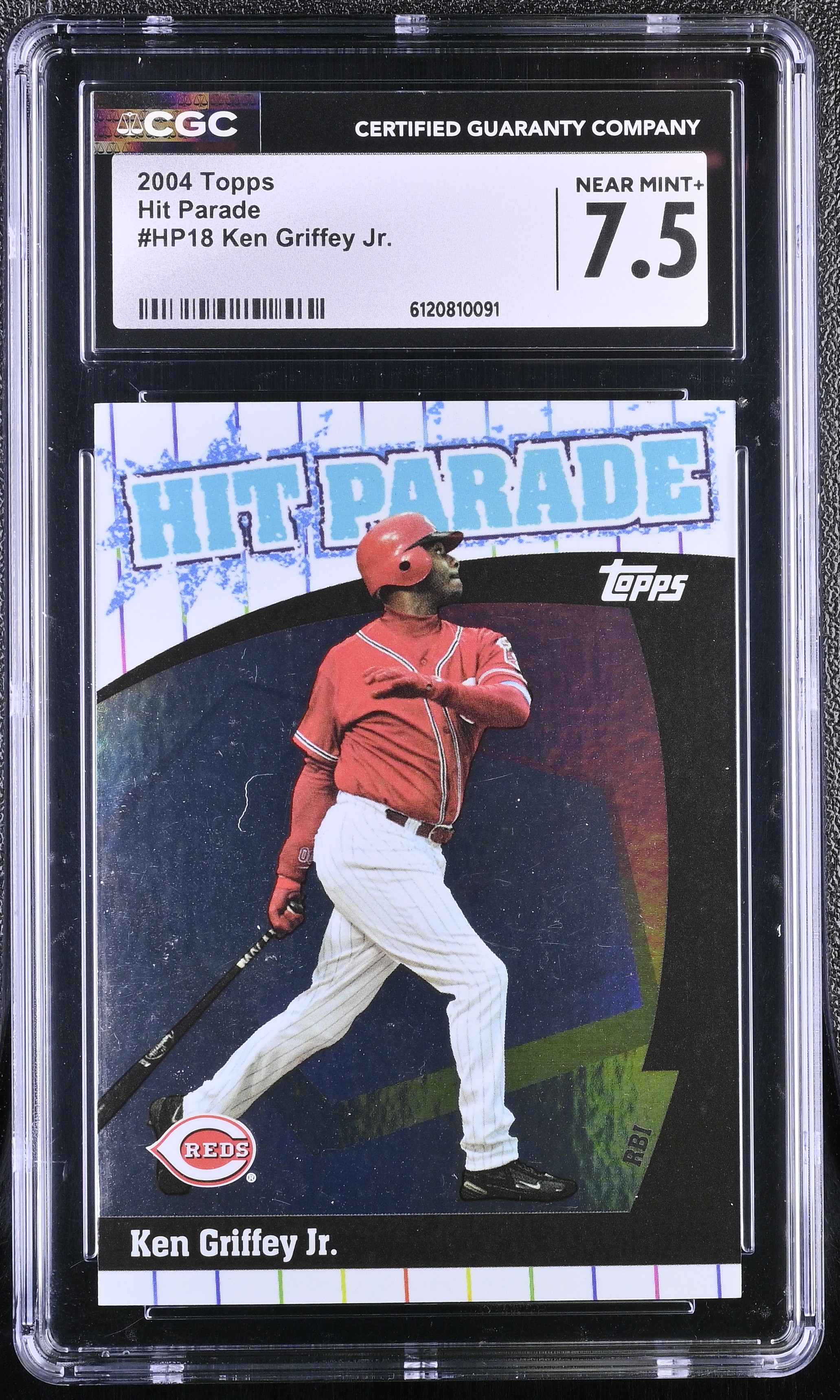 Ken Griffey Jr. 2004 Topps Hit Parade #HP18 (CGC 7.5) at PristineAuction.com Ken Griffey Jr. 2004 Topps Hit Parade #HP18 (CGC 7.5) at PristineAuction.com