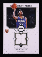 Derik Queen 2025-26 Topps Franchise Fabrics #FFDQ RC at PristineAuction.com