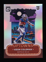 Keon Coleman 2024 Donruss Optic Uptowns #15 RC at PristineAuction.com