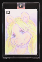 Miss Piggy | The Muppets | Original Art Sketch Card by Guy Gilchrist (1/1 Original Art) at PristineAuction.com