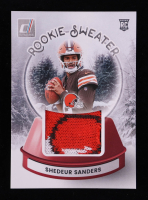 Shedeur Sanders 2025 Donruss Rookie Holiday Sweaters #36 RC at PristineAuction.com